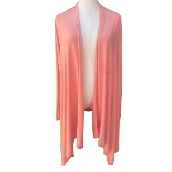 J. Jill PXS Wearever Peach Cardigan Size Small EUC - Picture 1 of 9